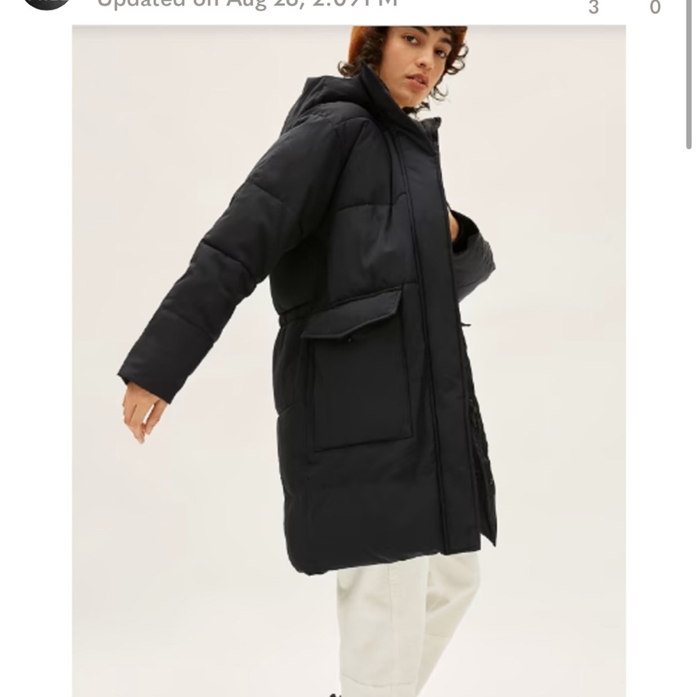 Everlane Renew Black Parka